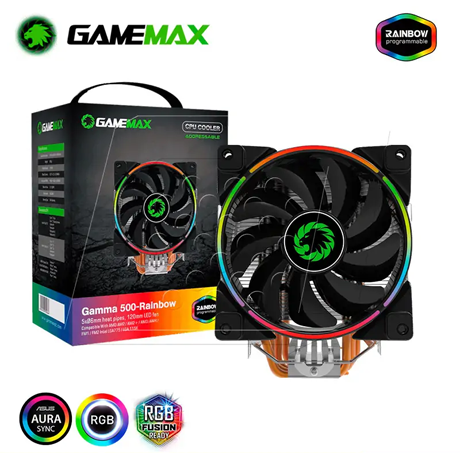 خنک کننده پردازنده مدل GameMax Gamma 500 - Rainbow